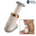 Portable Proffesional Thin Axunge in Chin Massager Neck Slimming Chin Trainer with Three Springs Fabric Bags Packaging