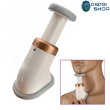 Portable Proffesional Thin Axunge in Chin Massager Neck Slimming Chin Trainer with Three Springs Fabric Bags Packaging
